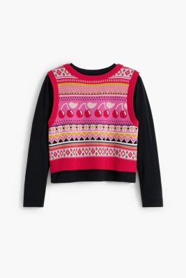 Girls Girls's 2-in-1 T-Shirt Vest