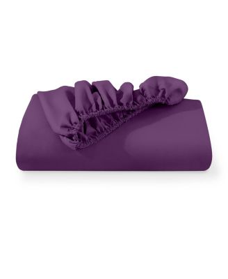 Microfiber 22-Inch Extra Deep Pocket Fitted Sheet-Queen