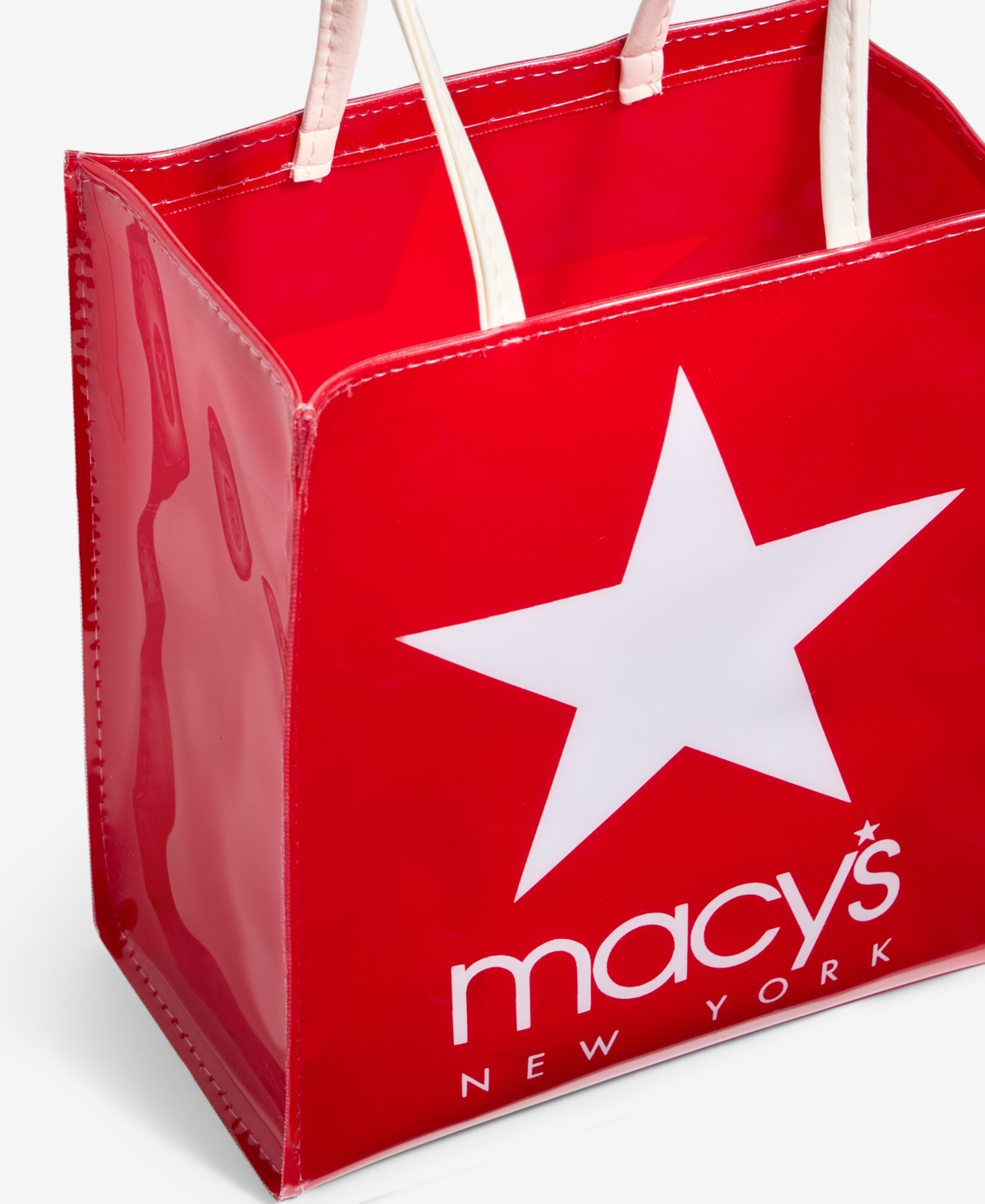 Macy's Dani Accessories  New York Logo Lunch Tote,  Exclusive In Transparent