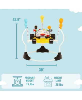 Baby Champ 2-In-1 Activity Center & Bouncer, Yellow