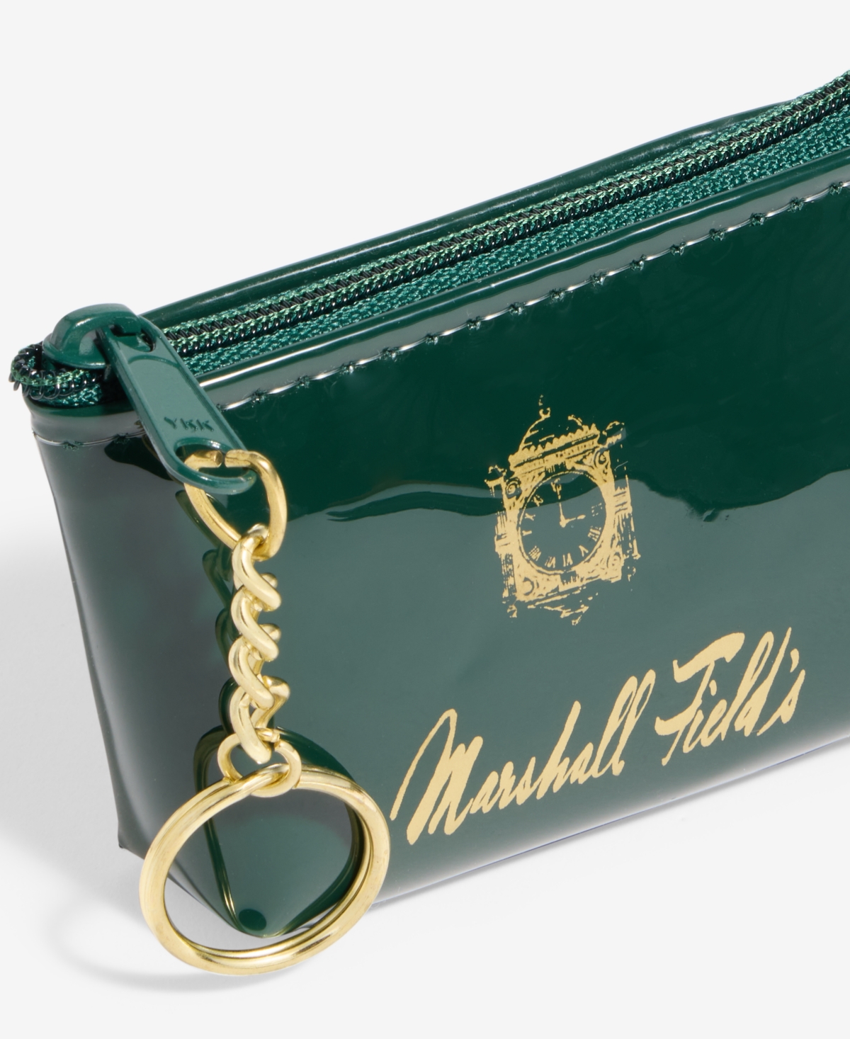 Macy's Marshall Field's Logo Zip Coin Pouch, Macy's Exclusive