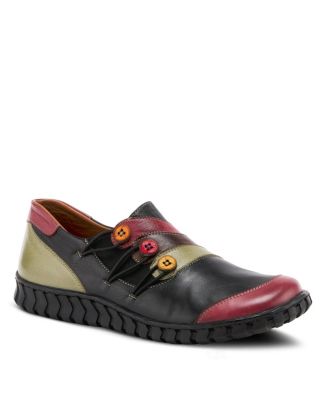 Neeta Women's Slip-On with Leather Upper