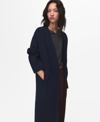 MANGO - Women's Knitted Long Cardigan