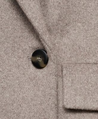 Women's Double-Breasted Wool Coat