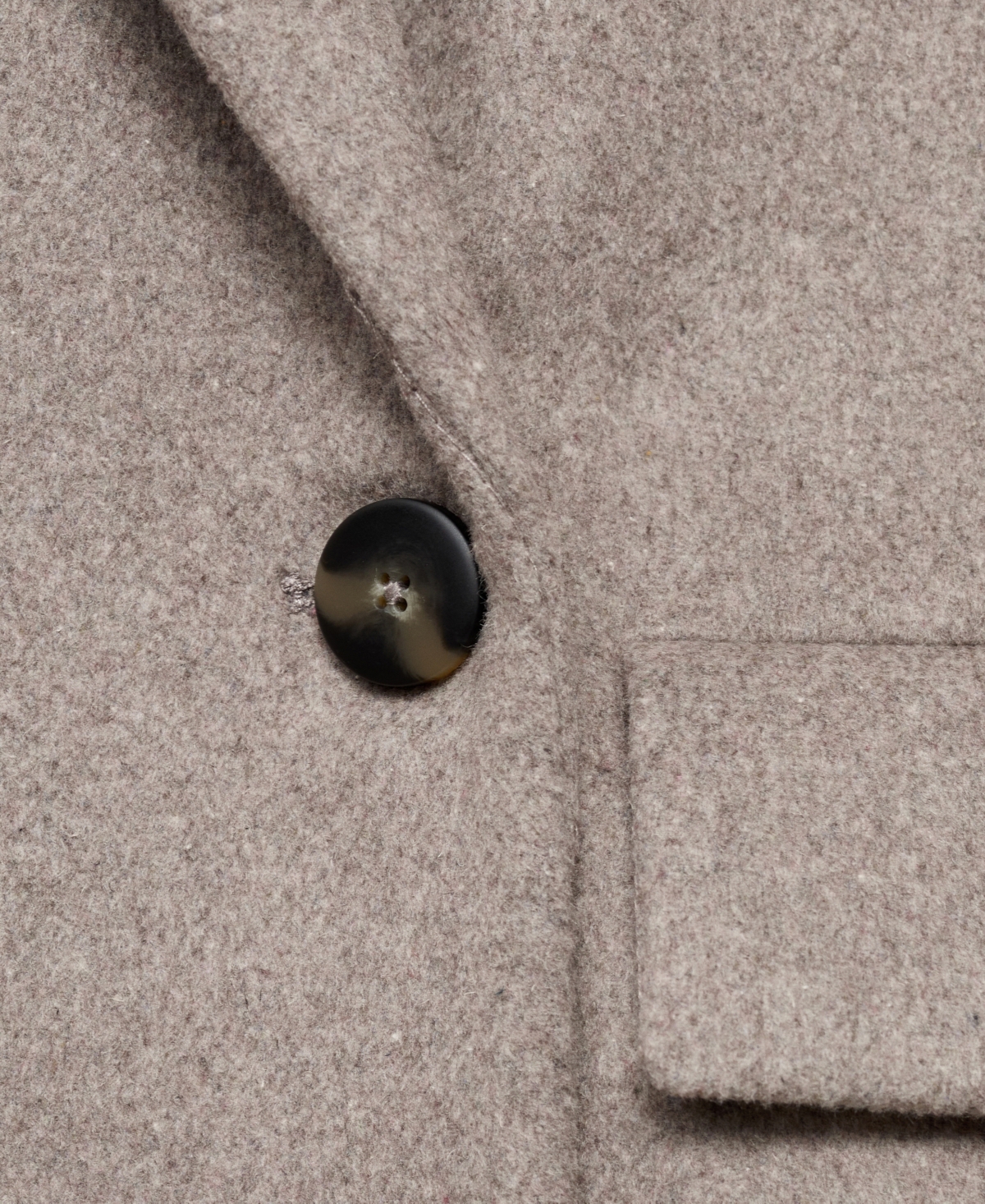 Mango Women's Double-breasted Wool Coat In Brown
