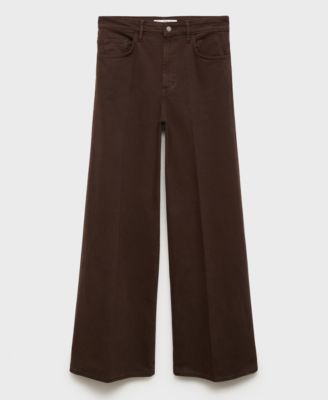 Women's High-Waisted Wide-Leg Jeans