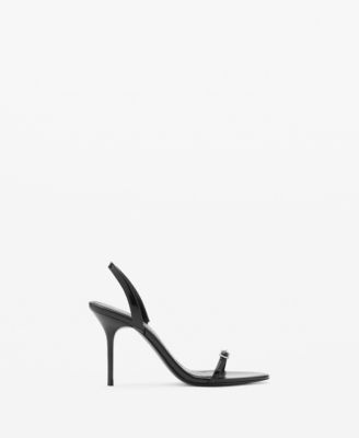 MANGO - Women's Buckled Stiletto Heel Sandals