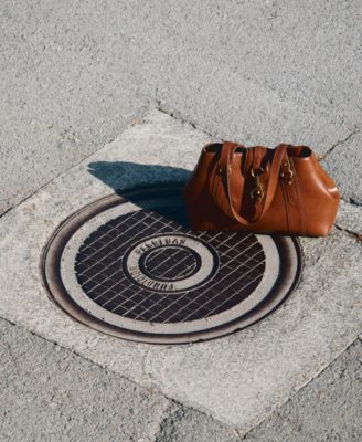 Women's Hook Fastener Large Shoulder Bag