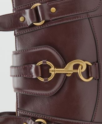 Women's Snap Hook Medium Shoulder Bag