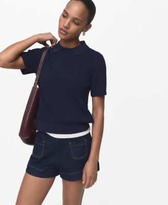 Women's Shirt Collar Sweater