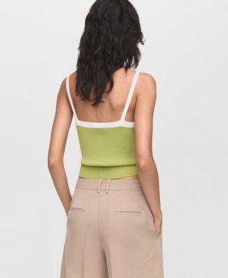 Women's Crop Knitted Top