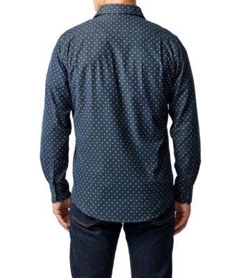 Men's Harrington Long Sleeve Slim Fit Shirt