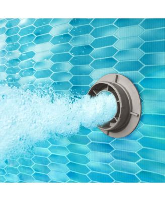 14' x 36" QuickSet Ring Top Above Ground Swimming Pool, Basketweave