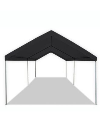Domain 10 x 20 Foot Instant Canopy Tent Set, Black (2 Pack)