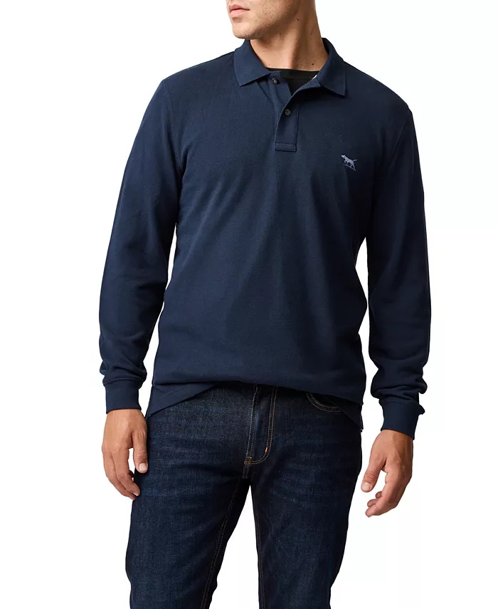 Men's Long Sleeves Gunn Cotton Polo Shirts