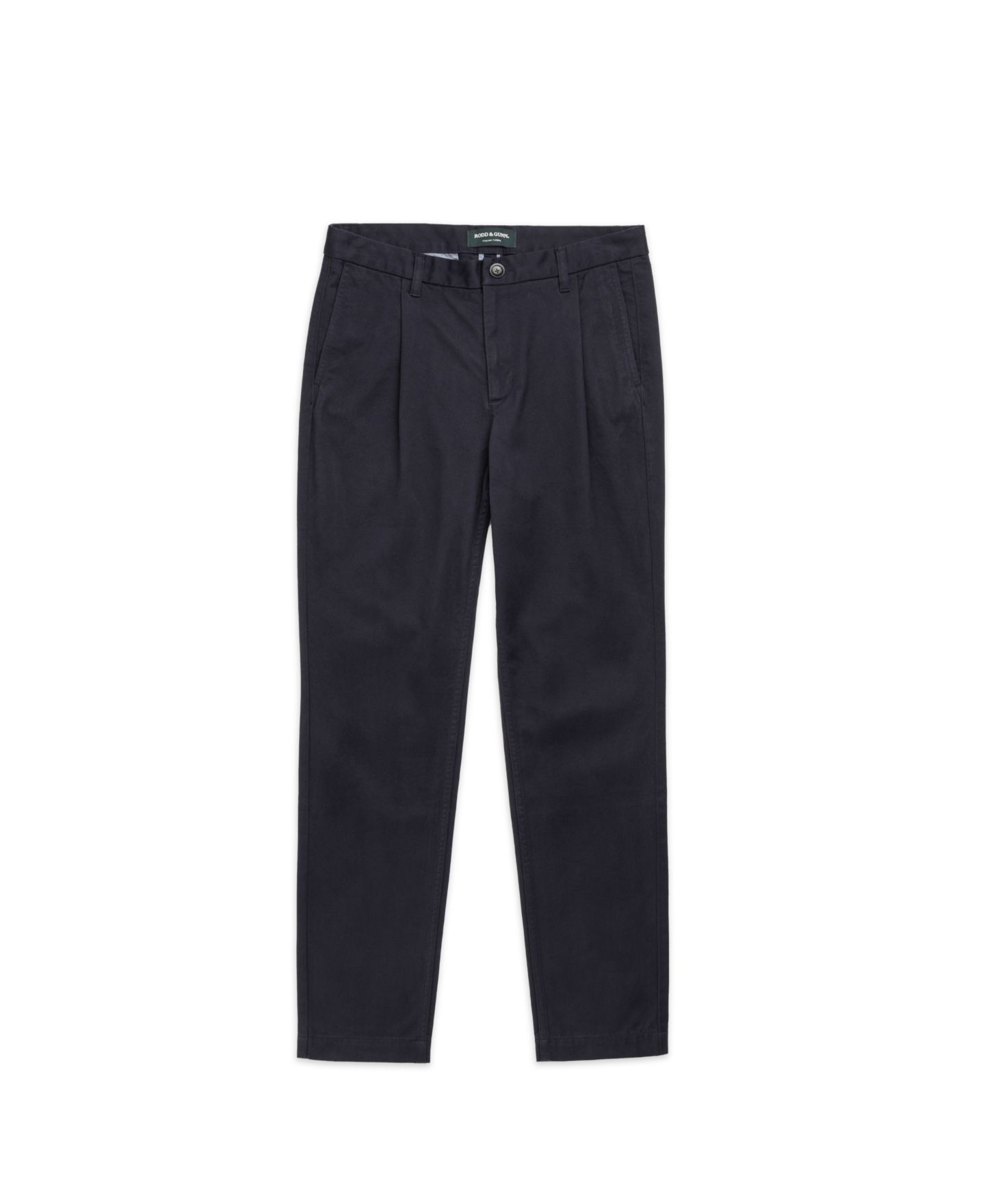 Мужские брюки Rodd & Gunn Fielding Relaxed Fit Taper, цвет: Тёмно-синий — фото 2