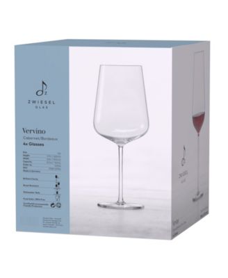 Vervino Cabernet/Bordeaux Glasses, Set of 4