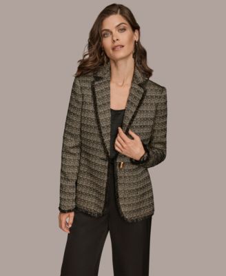 Women's Novelty One Button Jacket