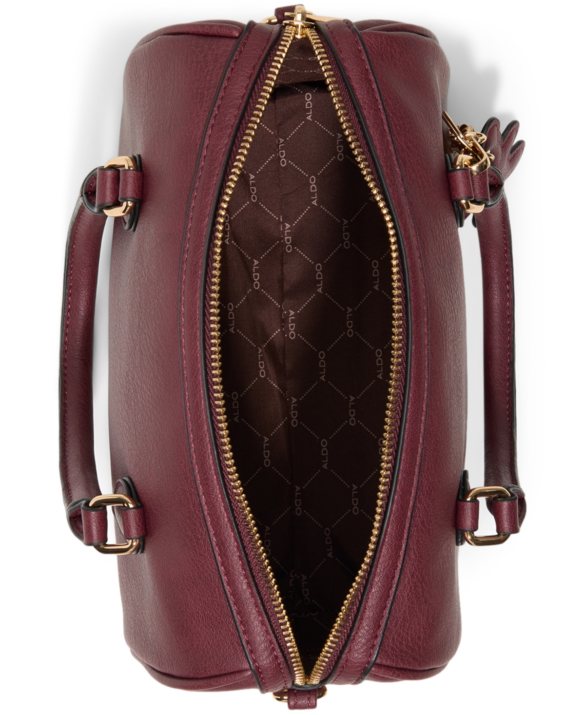 Aldo Knowsley Mini Top Handle Bag In Brown