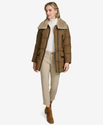 Women's Dutton Aviator Mixed Media Puffer