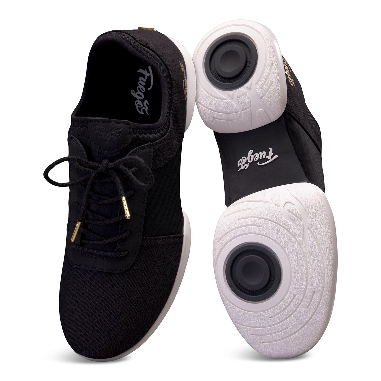 Женские кроссовки Fuego Black Split-sole, цвет: Чёрный — фото 5