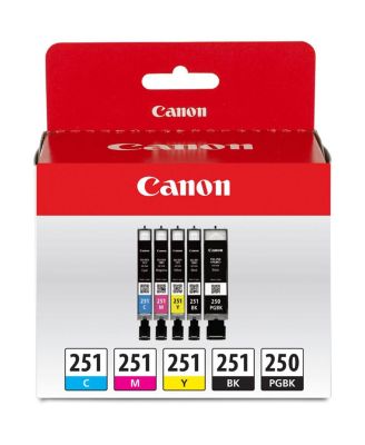 PIXMA iX6820 Wireless Inkjet Printer with PGI-250 Black and 4x CLI-251 Color Ink