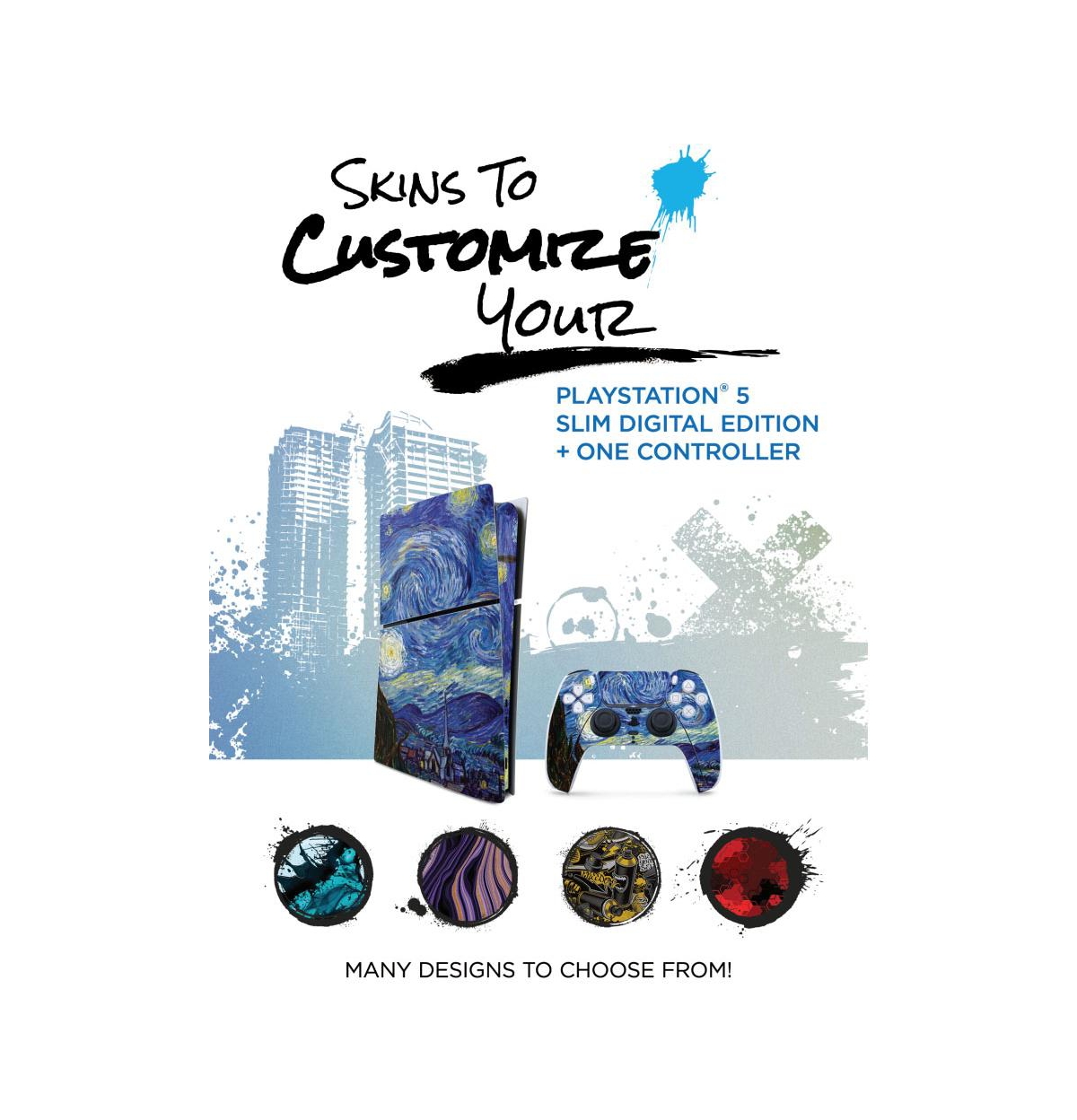 Sony Playstation 5 Slim Digital with Extra Edge Controller