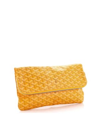 Saint Marie Clutch Coated Canvas