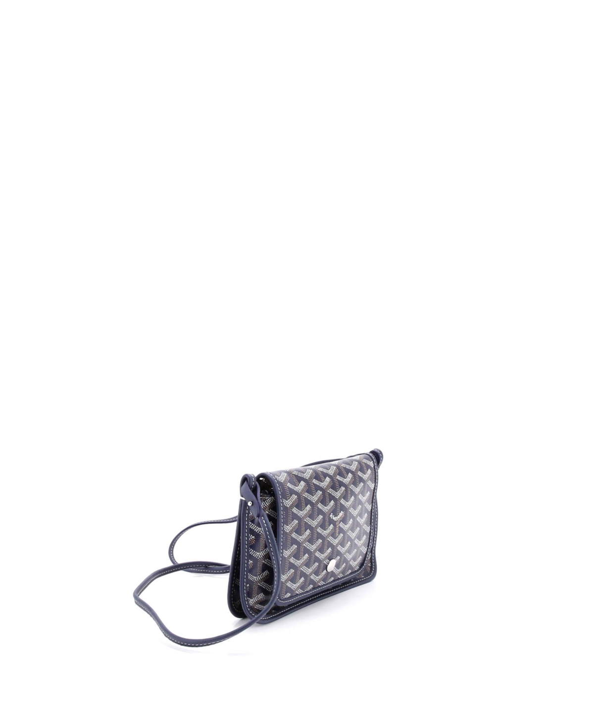 Pre-Owned Goyard Plumet Clutch Wallet Coated Canvas