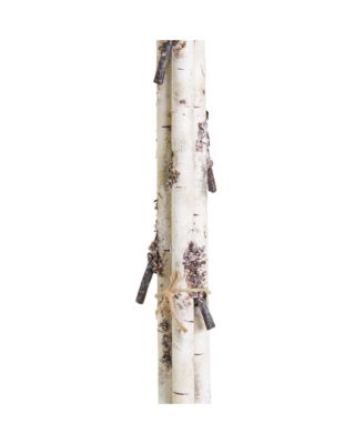 Lifelike Birch Branches (Set of 12) Artificial Trees with Detailed PVC Construction, Perfect for Year-Round Use