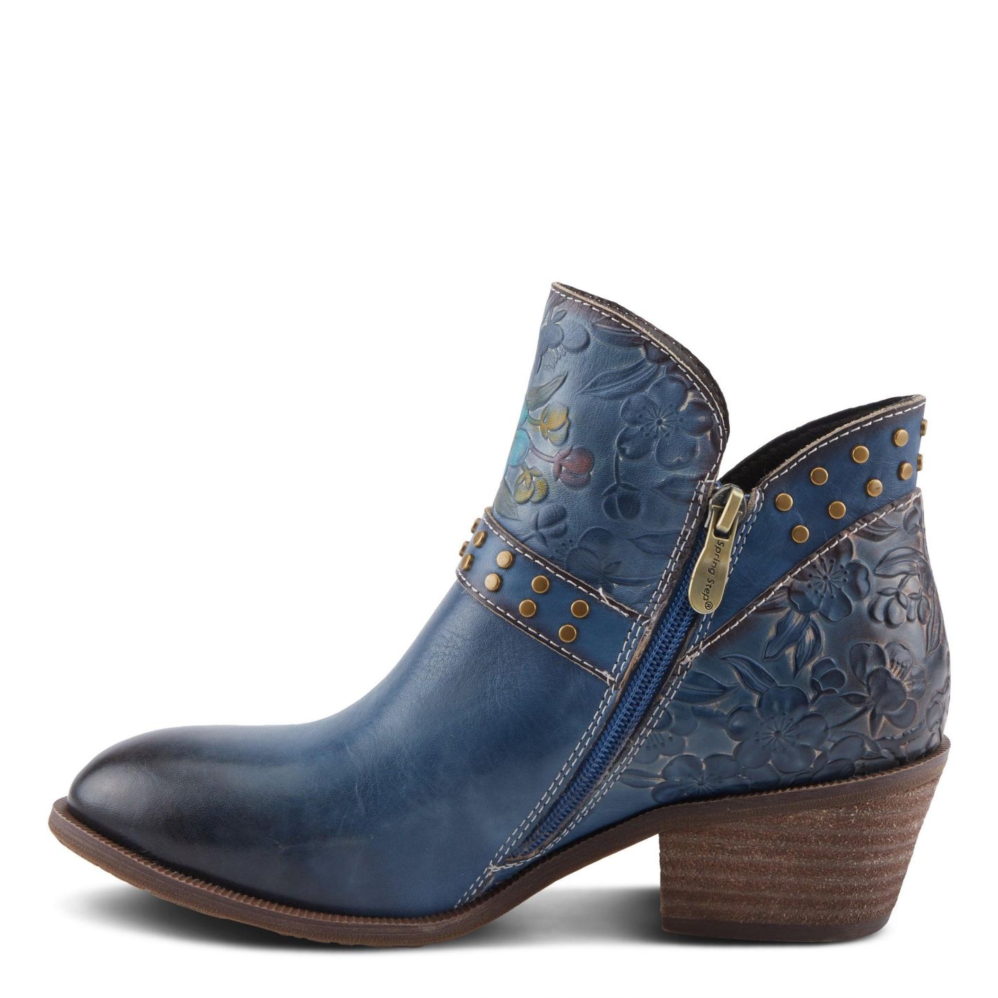 Женские ботинки L'Artiste Daintylady Western Ankle, цвет: Синий разноцветный — фото 4