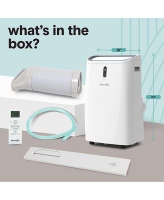 Portable Air Conditioner - 14000 BTU Cooling Capacity (ASHRAE) (White)