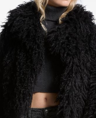 Women's Notch Collar Peacoat Jacket