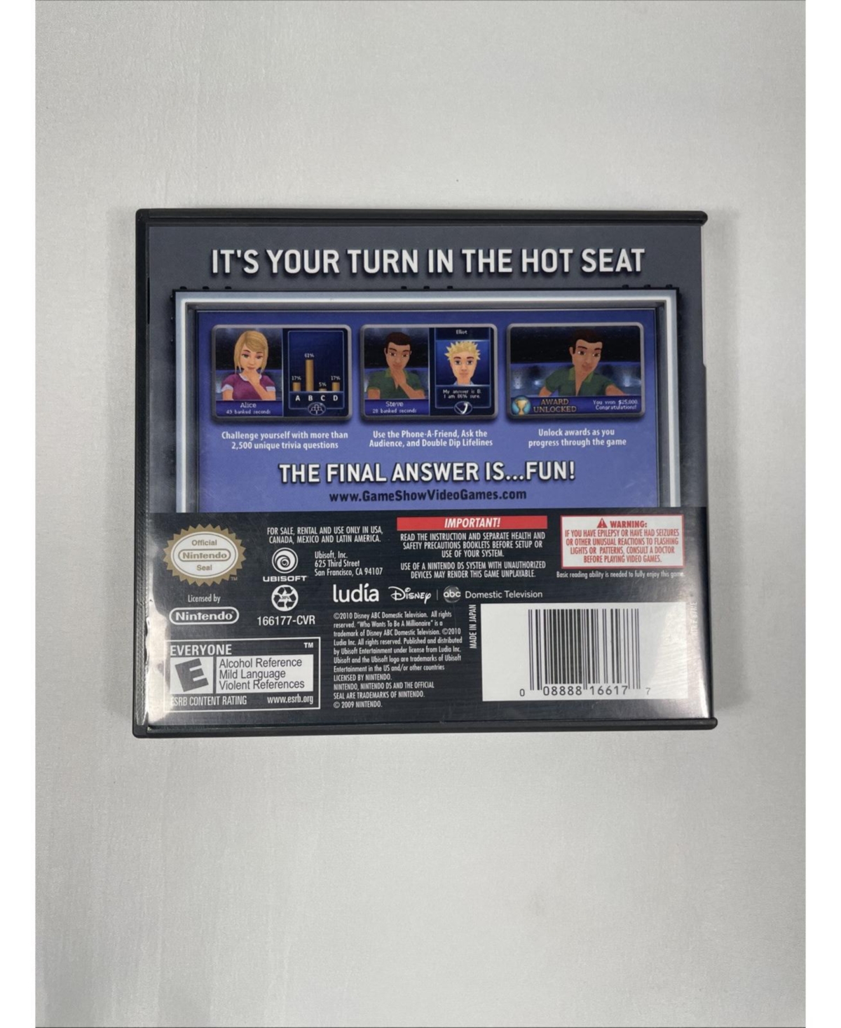 Ubisoft Who Wants to be a Millionaire