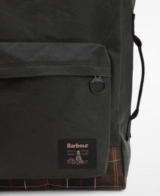 Men's Field Wax Zipper Large Backpack