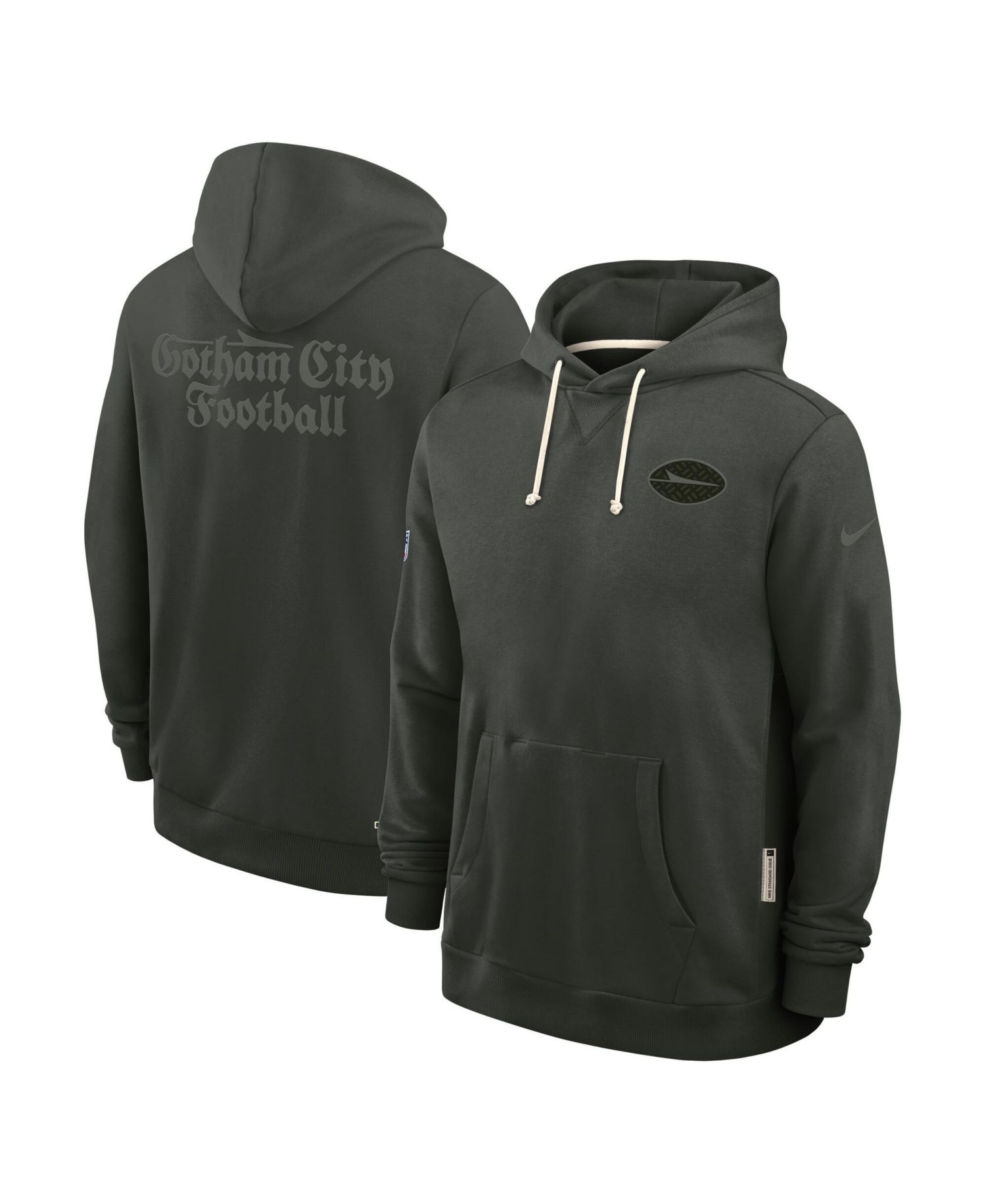 Men's Green New York Jets 2025 NFL Rivalries Sideline Dri-Fit Hoodie