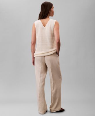 Women's Crochet Mini Shift Dress