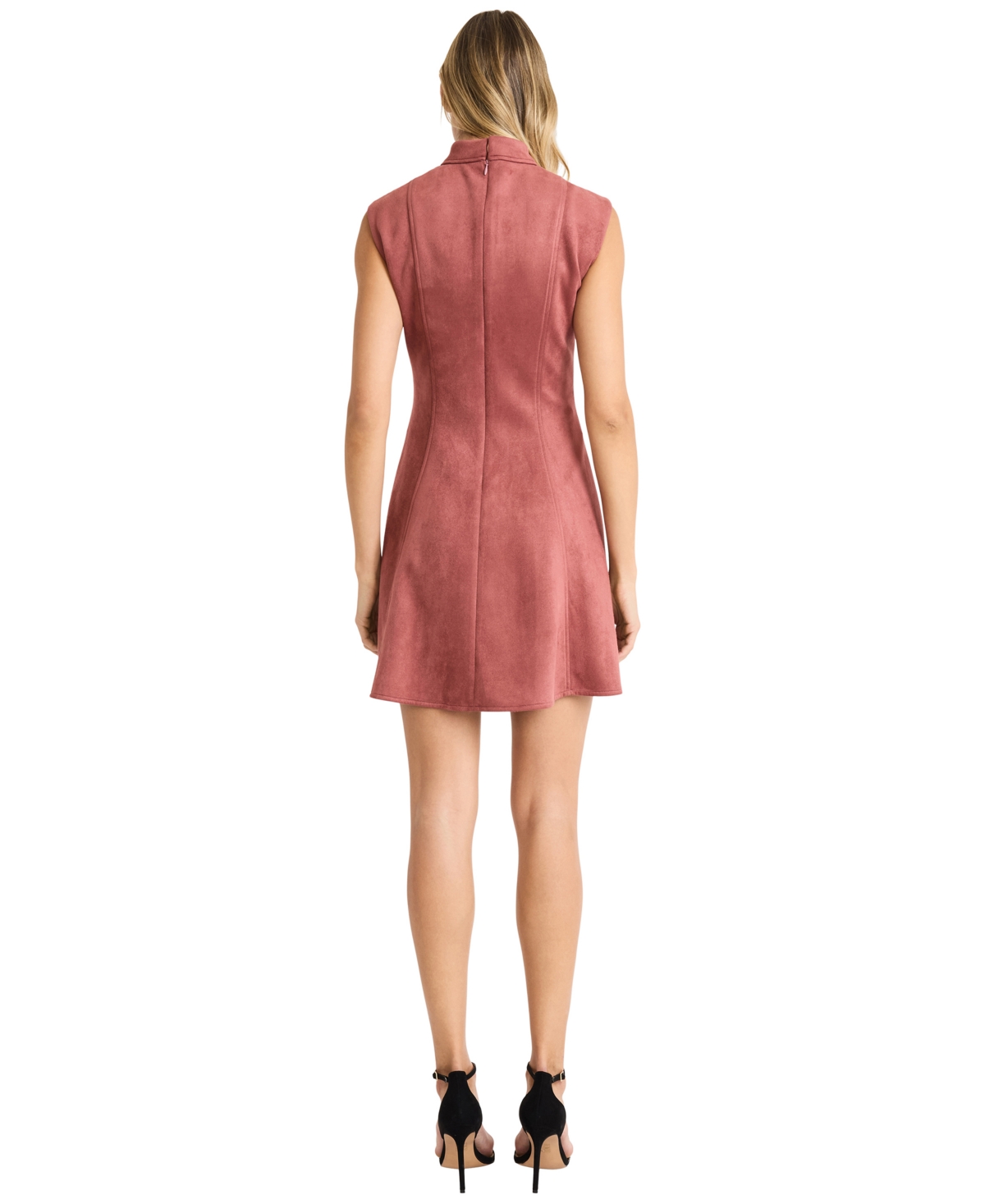 Donna Morgan Women's Fit And Flare Mini Dress In Pink