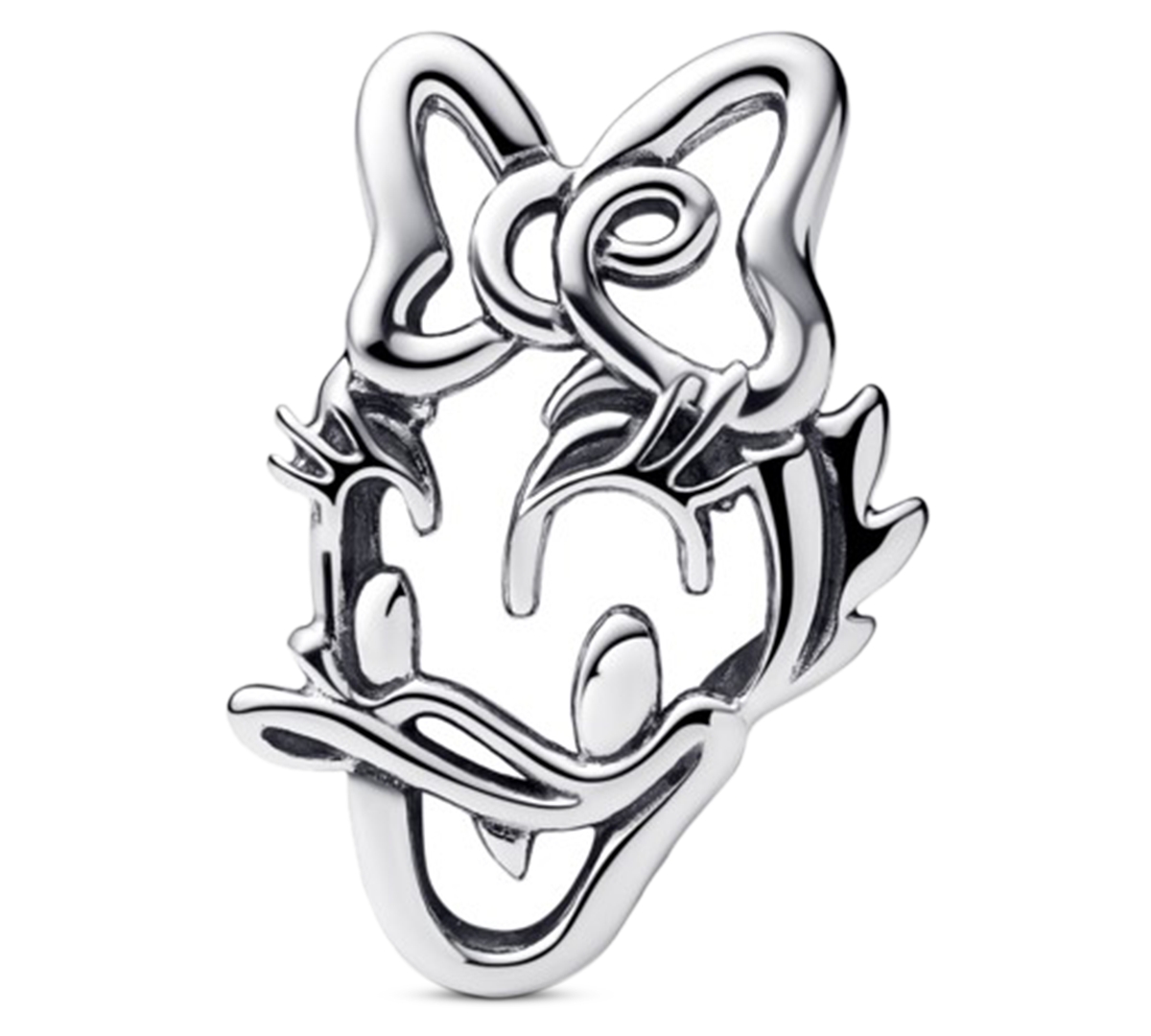 Pandora Disney Daisy Duck Openwork Charms In Metallic