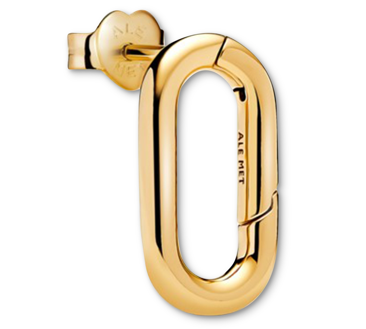 Pandora Openable Stud Earrings In Gold