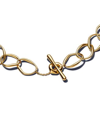 Organically Shaped Link Necklace