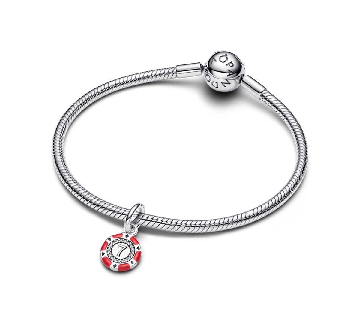 Pandora Lucky Chip Dangle Charms In Metallic