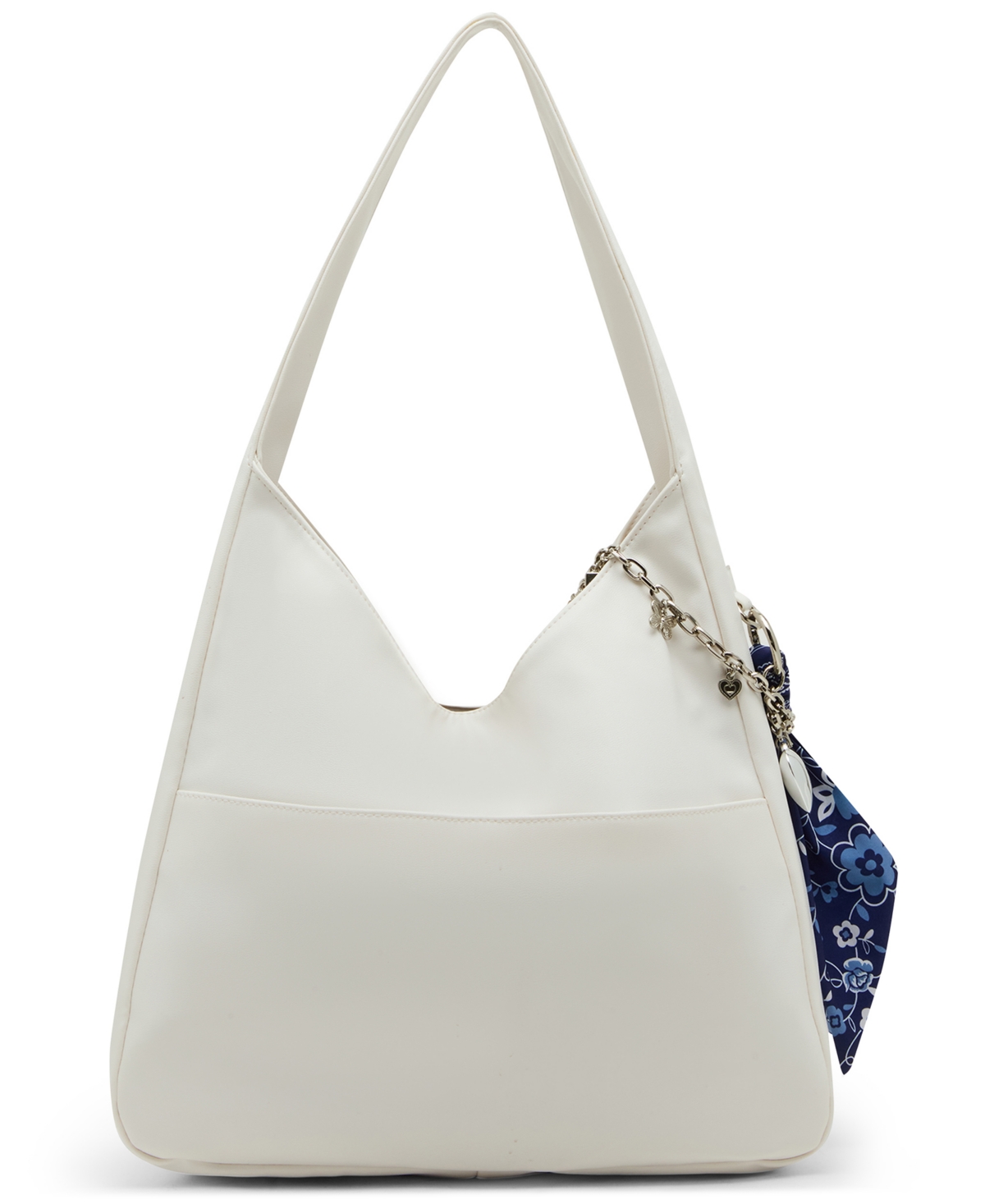 Madden Girl Medium Leather Hobo Bag