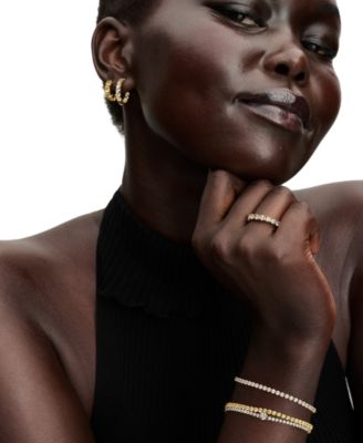 Yellow Huggie Earrings