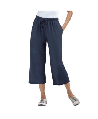 Plus Size Within Sport-Knit Pull-On Capri Pants