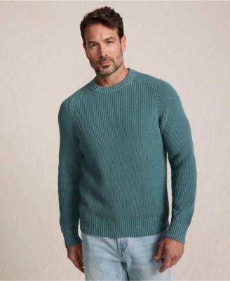 Men's Cotton Drifter Saddle Crewneck Shaker Sweater