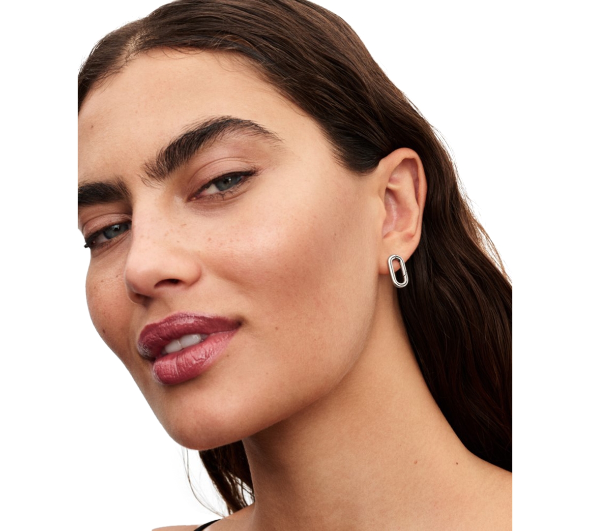 Pandora Openable Stud Earrings In Metallic