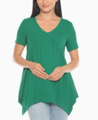 Women's Shirred Maternity Top
