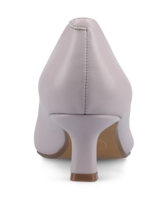 Women's Pammie Pointed Toe Kitten Heel Dress Pumps