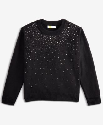 Epic Threads - Girls 5-20 Embellished Long-Sleeve Sweater